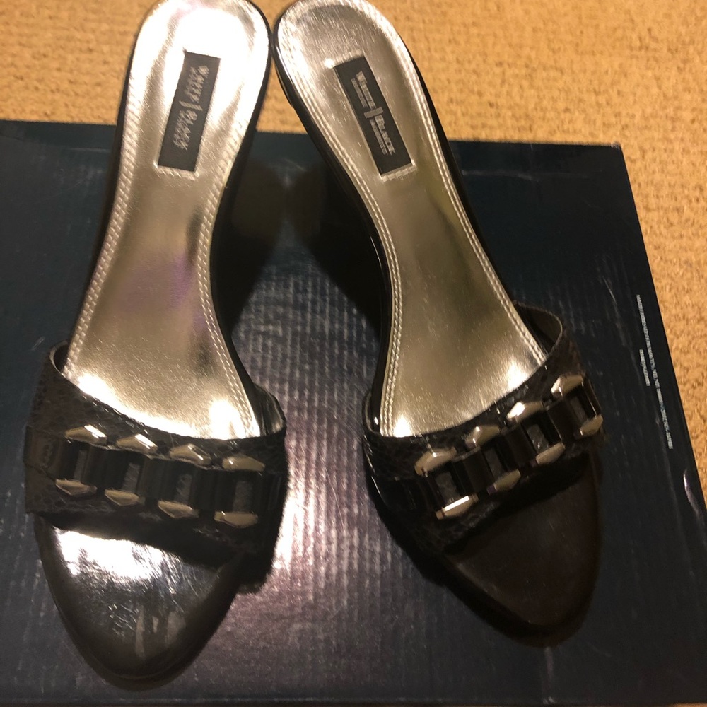 White House Black Market Heeled Sandal